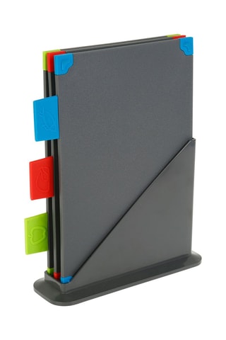 3 tábuas para cortar com suporte 29 x 22,5 cm