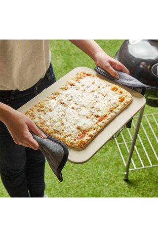 Pedra de cozedura em cordierite 38 x 30 cm