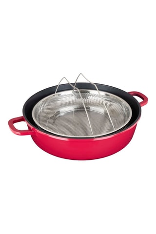 Trem de cozinha em aço inoxidável e silicone - 5 peças