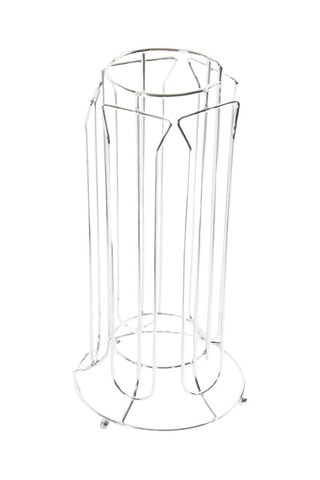 Dispensador de cápsulas em aço - 13 x 25 cm