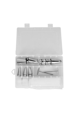 5 sacos de pasteleiro e 22 acessórios de pastelaria