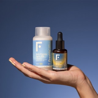 Sérum protecteur & lait hydratant - Céramides & peptides - Visage 