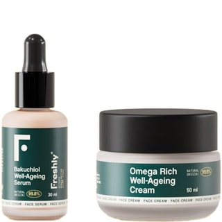Sérum & crème anti-âge - Bakuchiol & omégas - Peaux matures