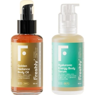 Routine peau ferme - Golden Radiance & Hyaluronic Energy - Corps 