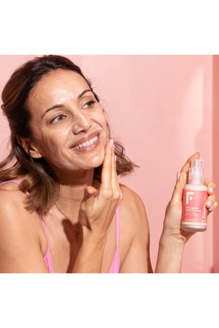 Sérum concentré de Vitamine C et Gel nettoyant visage naturel Rose Quartz - 30 ml et 100 ml