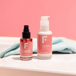 Huile démaquillante & nettoyant - Rose & passion - Visage 