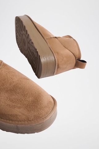 Platform Enkellaarzen - Beige