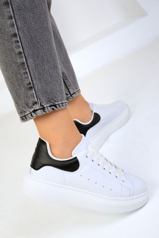 Platform Sneakers - Wit