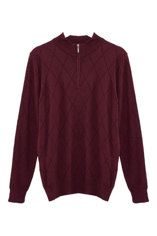 Maglia regular - Bordeaux