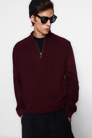 Maglia regular - Bordeaux