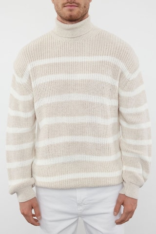 Maglia oversize - Beige