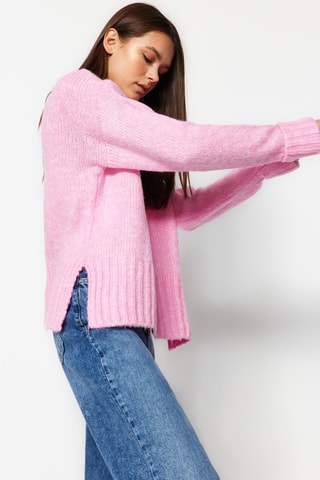 Oversized trui - Roze