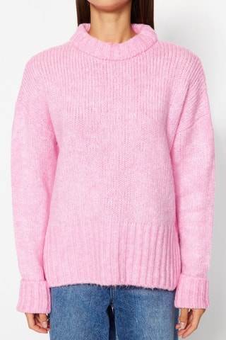 Oversized trui - Roze