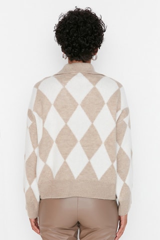 Jersey - Beige y crudo