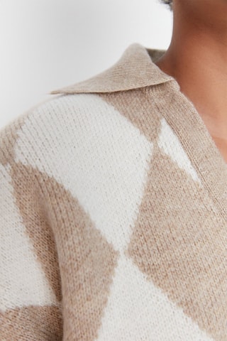 Jersey - Beige y crudo