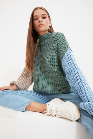 Jersey - Turquesa y rosa