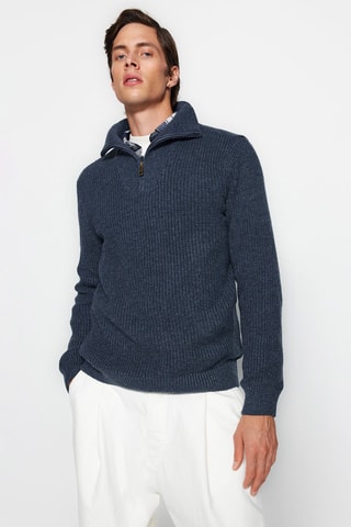 Maglia regular - Indaco