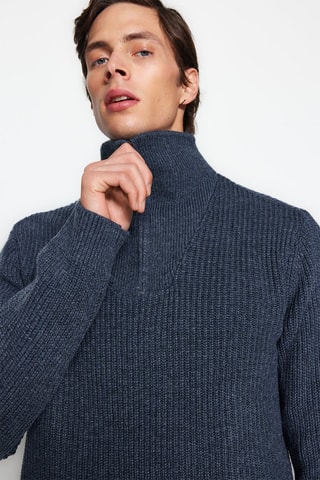 Maglia regular - Indaco