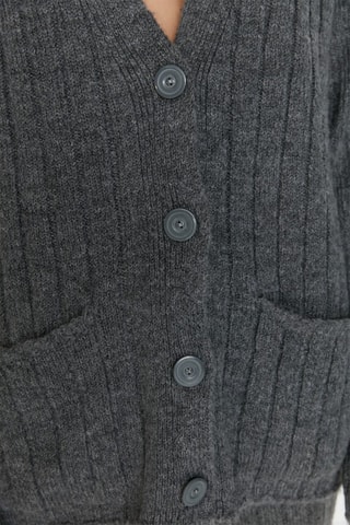 Cardigan e pantaloni straight - Antracite