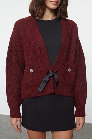 Vest Regular - Bordeauxrood