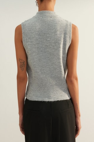 Mouwloos Vest - Grijs