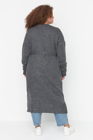 Cardigan lungo - Antracite 