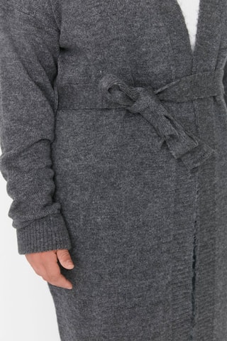 Cardigan lungo - Antracite 