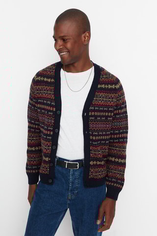 Cardigan - Navy