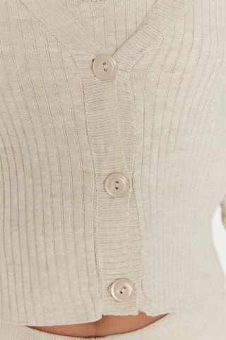 Cardigan e pantaloni - Beige