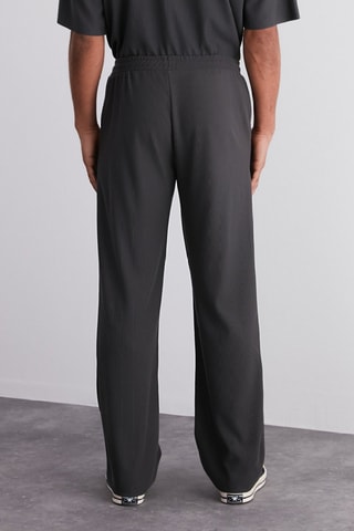 Pantalón wide leg - Antracita