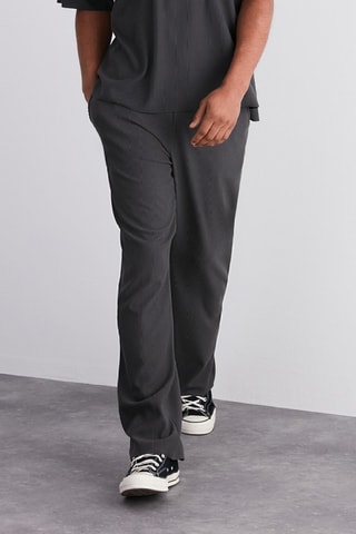 Pantalón wide leg - Antracita