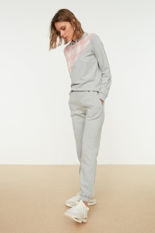 Joggingbroek Gemêleerd Grijs