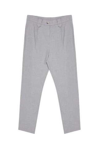 7/8 broek hoge taille - Lichtgrijs