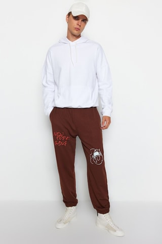 Pantalón de chándal - Marrón