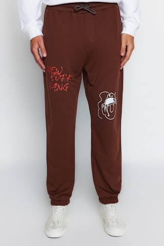 Pantalón de chándal - Marrón