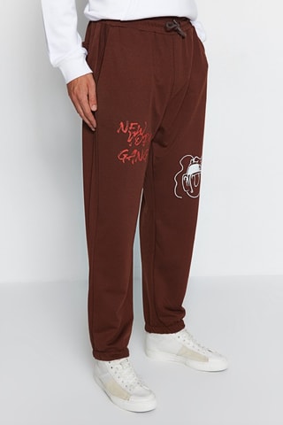 Pantalón de chándal - Marrón