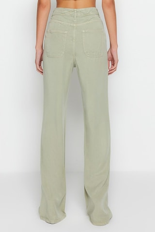 Jeans Wide Legs - Mintgroen