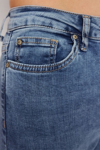 Jeans Skinny Hoge Taille - Blauw