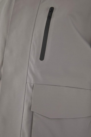 Parka con cappuccio - Grigio