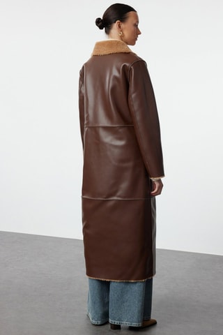 Cappotto double face - Marrone