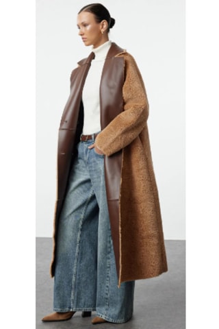 Cappotto double face - Marrone