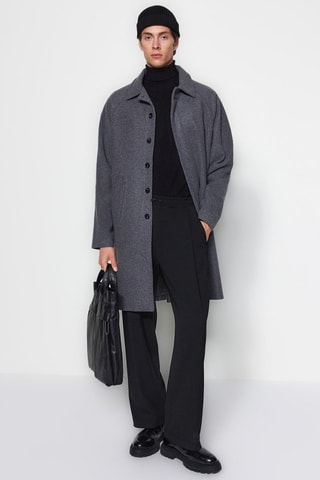 Cappotto regular - Grigio