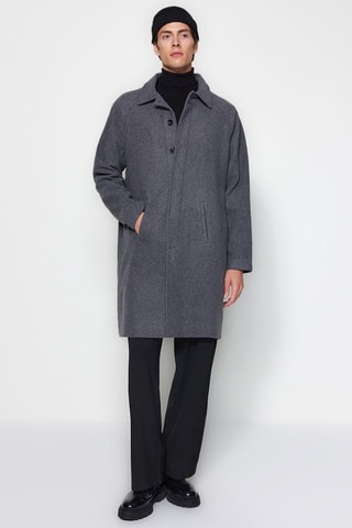 Cappotto regular - Grigio