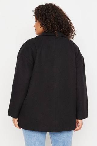 Cappotto regular - Nero