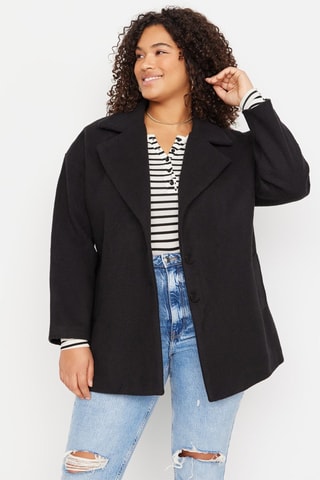 Cappotto regular - Nero