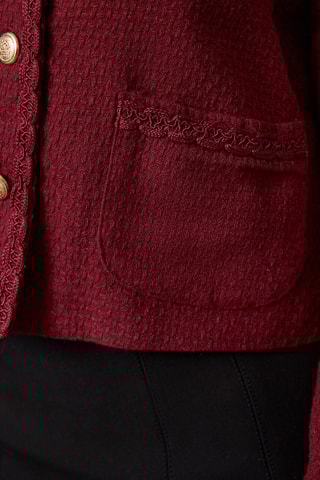 Giacca regular - Bordeaux