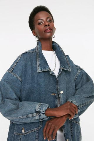 Giacca in jeans - Navy