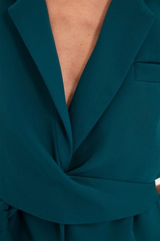 Giacca lunga - Verde smeraldo