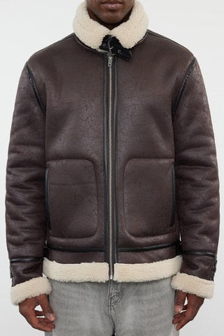 Giacca regular - Marrone