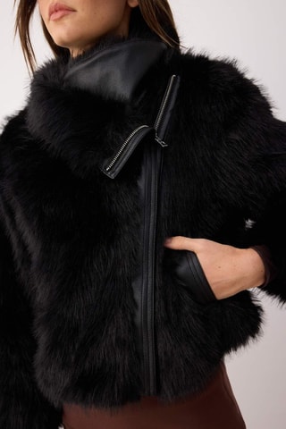 Chaqueta oversize - Negro